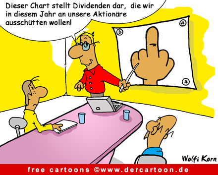 Cartoon Bank und Finanzkrise - Lustige Bilder, Cartoons kostenlos