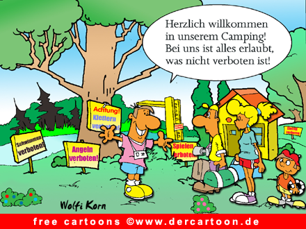 Camping Cartoon free - Lustige Bilder, Cartoons kostenlos