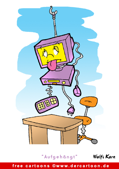 Computer Cartoon Free Pc Cartoon