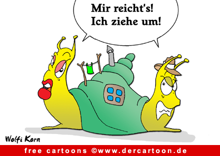 Schnecken Cartoon kostenlos - Lustige Bilder, Cartoons kostenlos