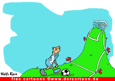 Fussball Cartoons gratis - Fussballwitz - Lustige Bilder, Cartoons kostenlos