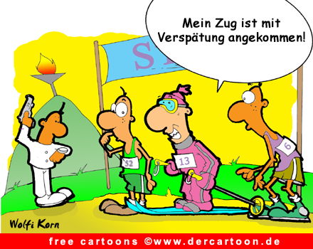 Ski Cartoon free - Lustige Bilder, Cartoons kostenlos