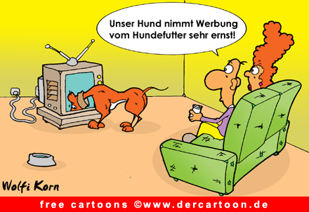 Hund Cartoon gratis - Lustige Bilder, Cartoons kostenlos