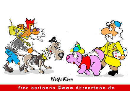 Hunde Cartoon free - Lustige Bilder, Cartoons kostenlos