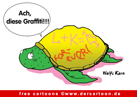 Schildkroete Cartoon kostenlos - Lustige Bilder, Cartoons kostenlos