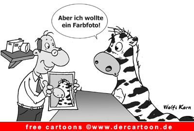 Zebra Cartoon gratis - Lustige Bilder, Cartoons kostenlos