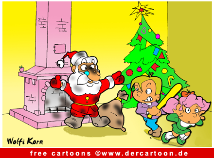 Kamin Cartoon - Weihnachten Cartoons free - Lustige Bilder, Cartoons kostenlos