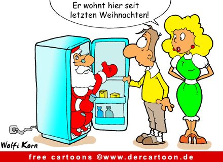 Santa Cartoon free - Lustige Bilder, Cartoons kostenlos