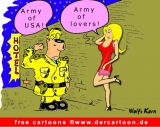 Army of USA Cartoon kostenlos