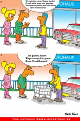 Autohaus Cartoon kostenlos