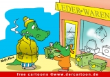 Krokodile Cartoon Bild gratis