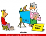 Pass Cartoon
