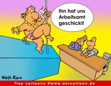 Striptease Cartoon-Bild kostenlos