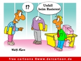 Unfall Cartoon - Cartoons fuer Buero