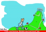 Fussball Cartoons gratis - Fussballwitz