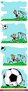 Fussball Comic gratis