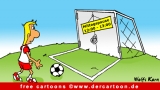 Soccer Cartoon free - Fussballwitze