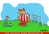 Soccer Cartoon kostenlos