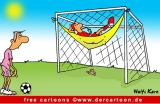 Torwart Cartoon free - Fussball WM Cartoon - Witze Fussball