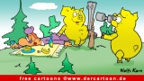 Jagd Cartoon kostenlos